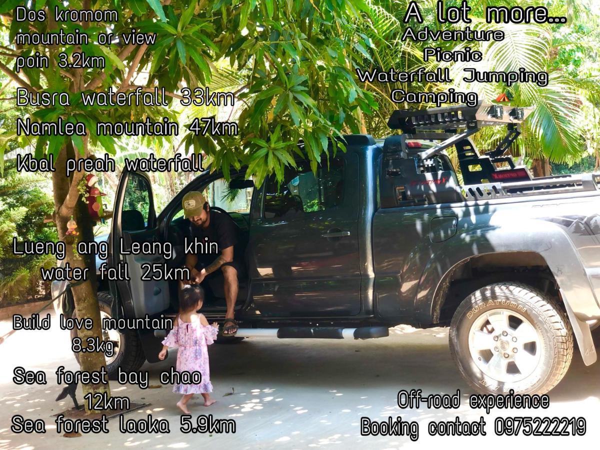 Mondulkiri Pizza Bungalows Senmonorom Buitenkant foto