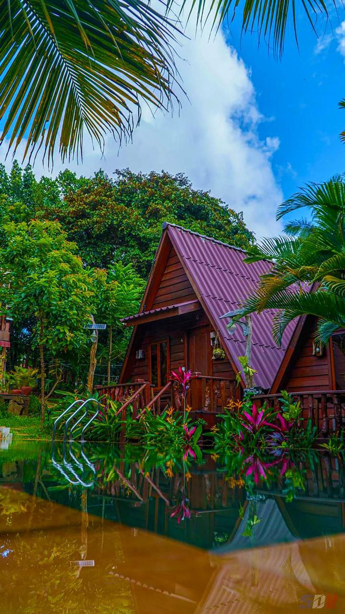 Mondulkiri Pizza Bungalows Senmonorom Buitenkant foto