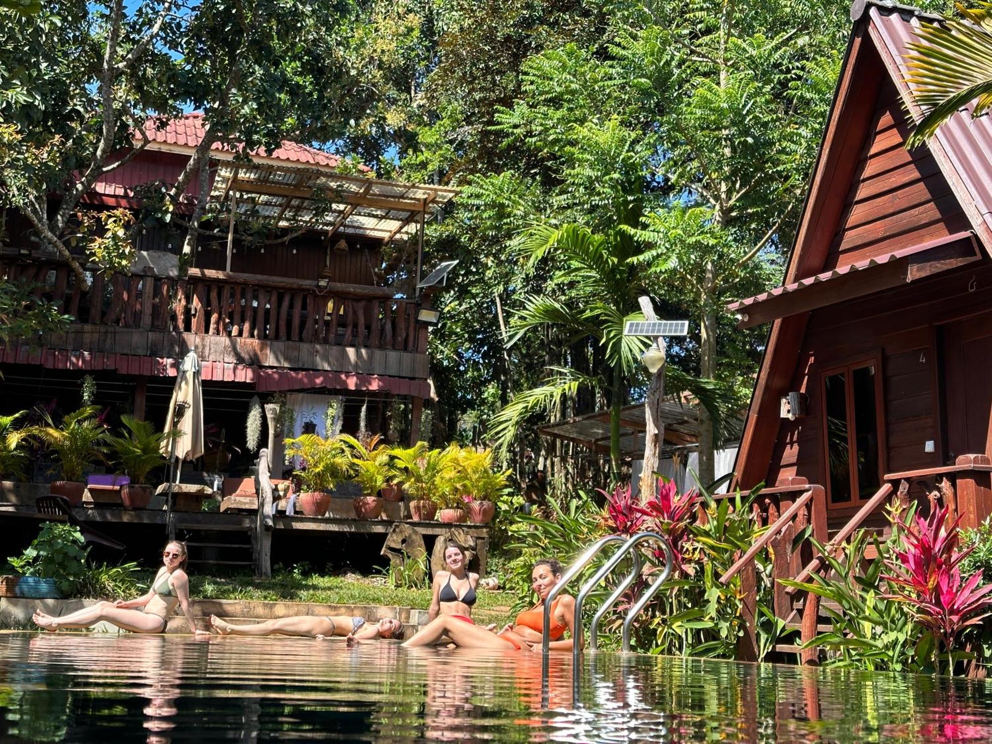 Mondulkiri Pizza Bungalows Senmonorom Buitenkant foto